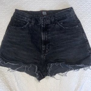 BDG girlfriend high rise jean short